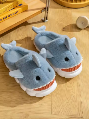 Shark Themed Home Slippers