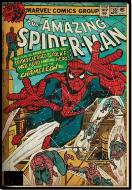 Spider-Man Retro Comic Wall Poster (3)