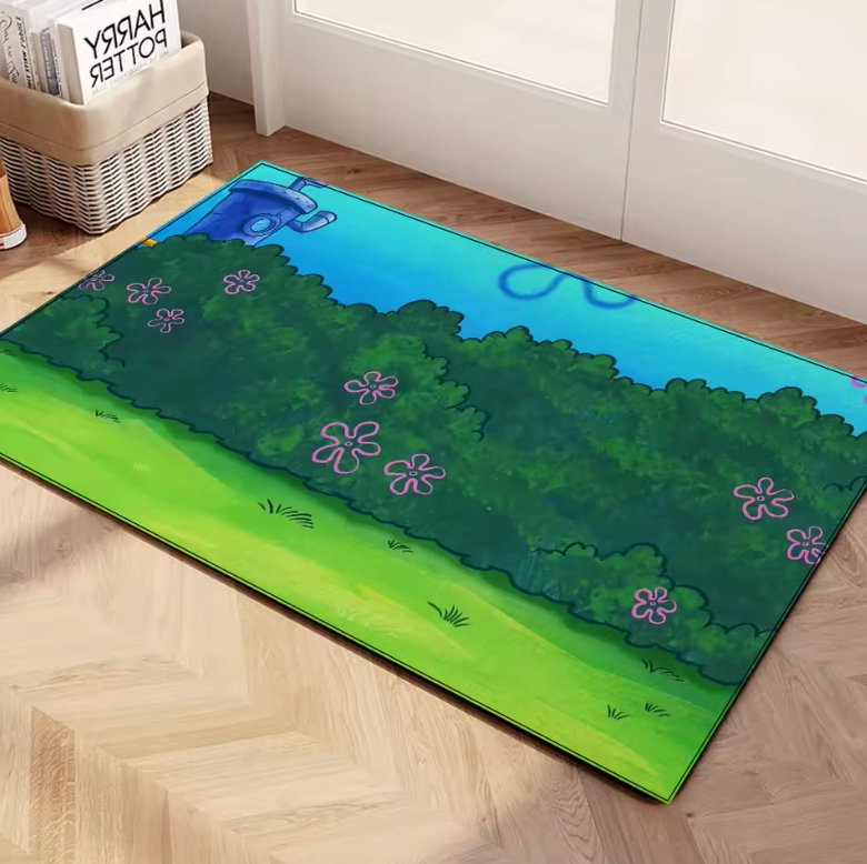 Spongebob Scenery Rug