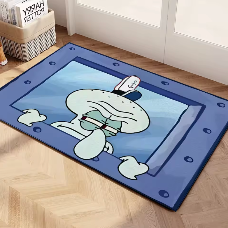 Squidward Window Rug