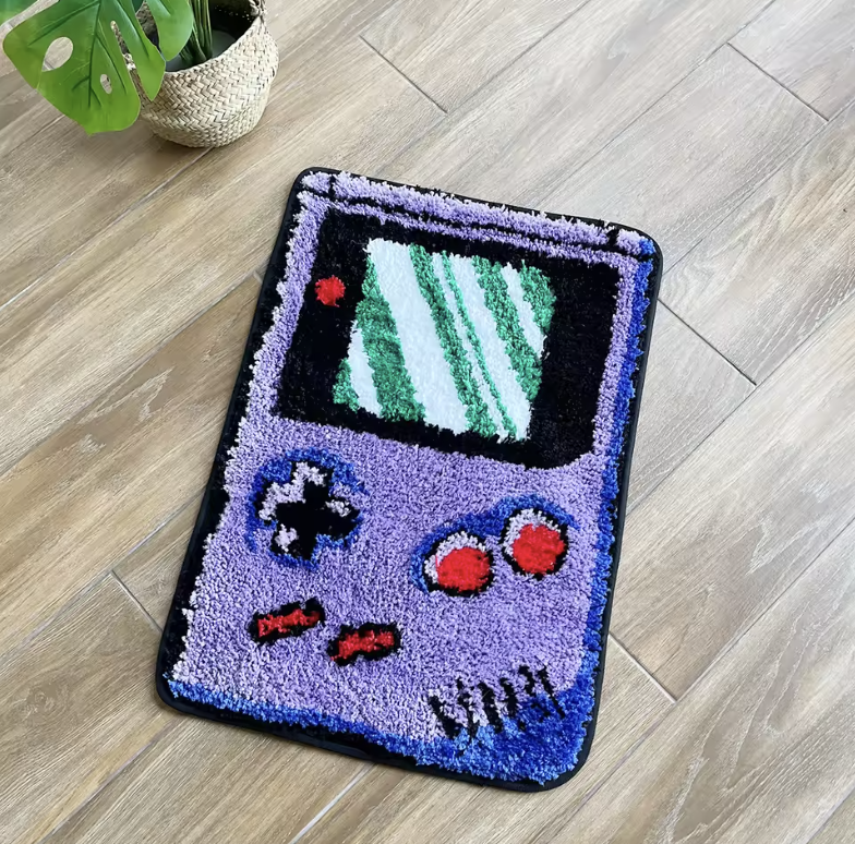 Retro Gaming Gameboy Rug