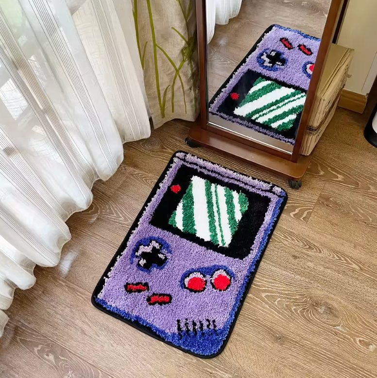 Retro Gaming Gameboy Rug