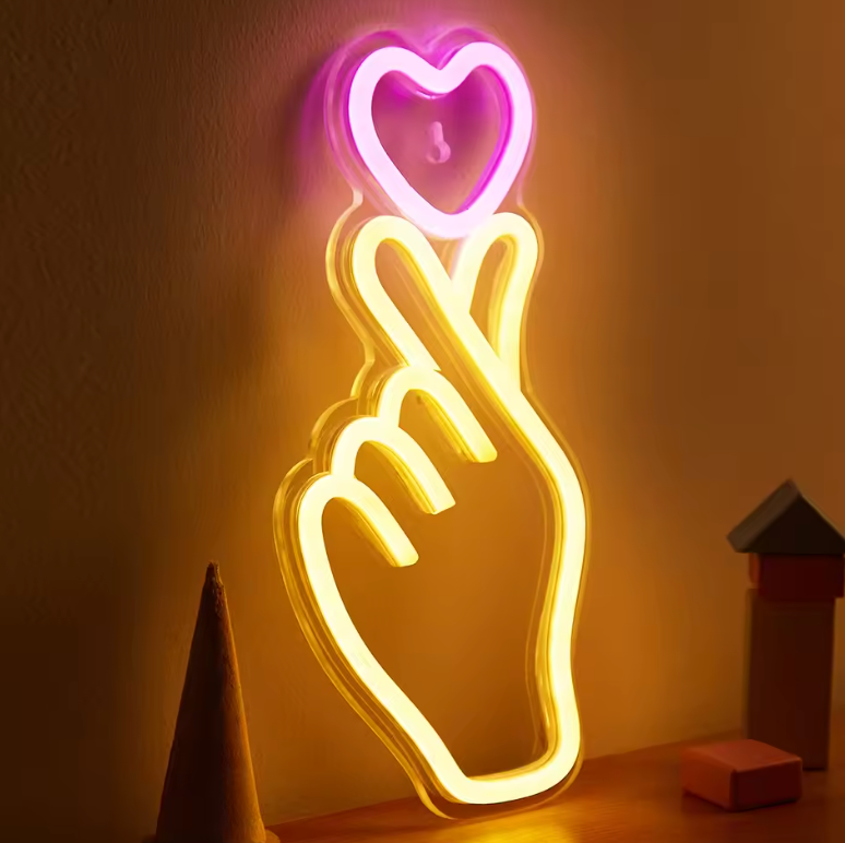 Heart in my Hand Neon Sign