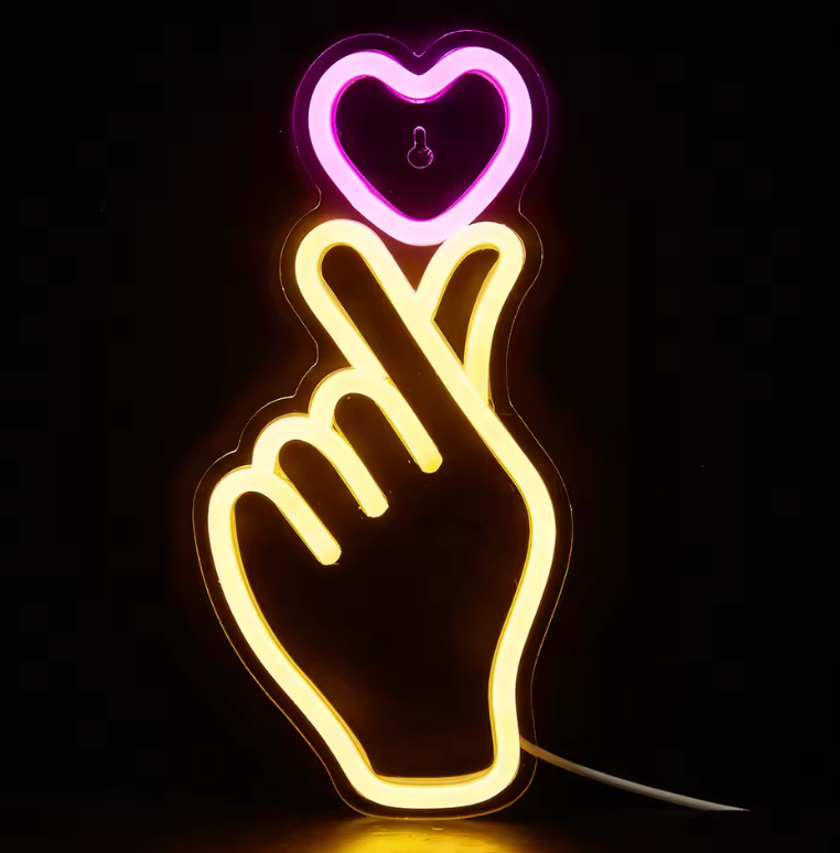 Heart in my Hand Neon Sign