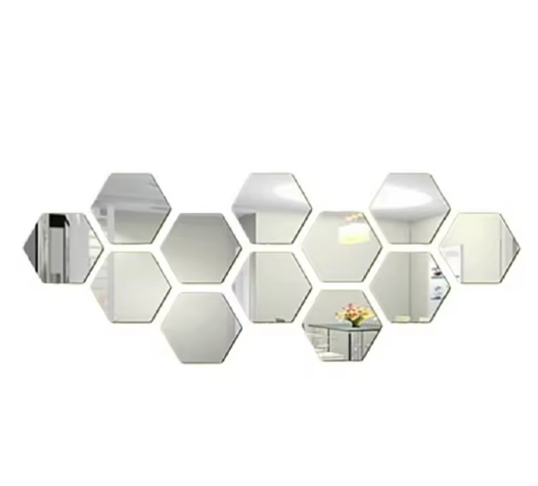 Mirror Hexagon Customisable Wall Mirror Collection