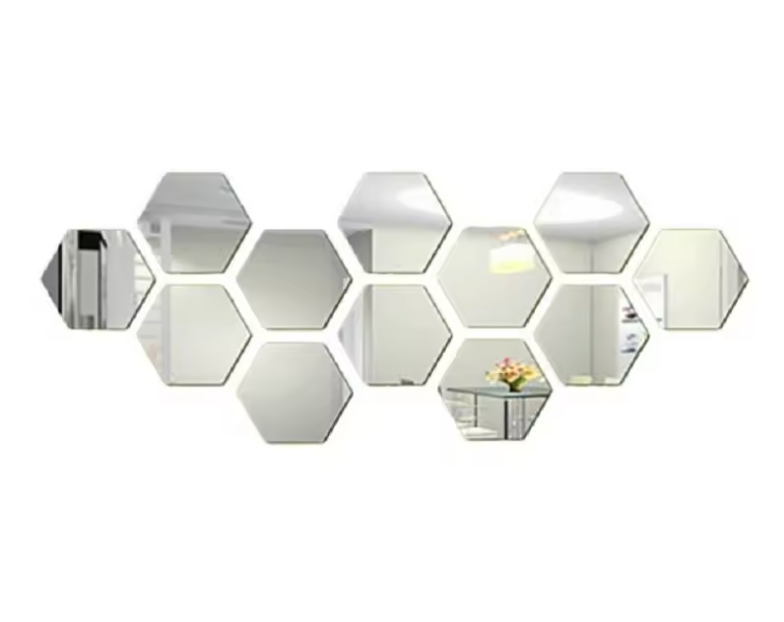 Mirror Hexagon Customisable Wall Mirror Collection