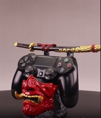 Gaming Controller Holder Samurai Sword