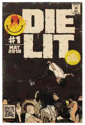 Playboi Carti Comic Style Poster "DIE LIT"