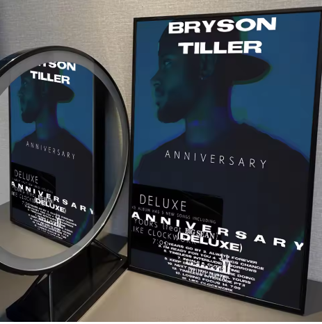 Bryson Tiller Wall Poster "Anniversary Deluxe"