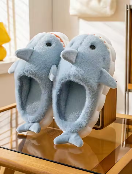 Shark Themed Home Slippers