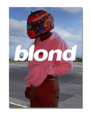 Frank Ocean Wall Poster "blond"