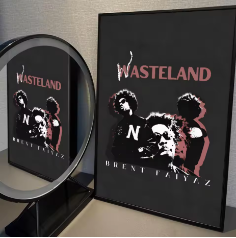 Brent Faiyaz Wall Poster "WASTELAND"